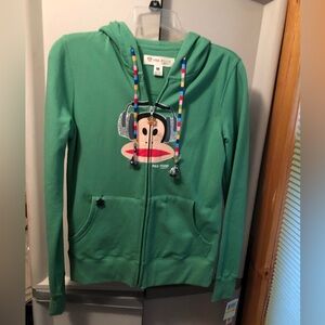 Juniors Paul Frank Hoodie with earbuds